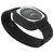 Ultrasonic Mosquito Repellent Bracelet with Time Display Anti Mosquito Wristband for Outdoor(Black )