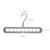 Folding Clothes Hanger Rotatable Anti-skid Folding Hanger Wardrobe Hangers Multi Functional 9 Holes Closet Coat Hangers for Dormitory Bedroom Bathroom