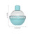 Bulb Shaped Ice Ball Mold Silicone Ice Ball Maker Mold Easy Release Round Ice Mold for Home Use