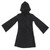 Halloween Hooded Black Cape Unisex Long Cloak Cosplay Dress Clothing Costume Party for AdultM