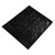 Wall Mold Form DIY Recyclable Wear Resistant Individuality ABS Concrete Molds for Garden Home Decoration Black
