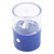 Electric Spice Grinder Stainless Steel Blade USB Rechargeable Portable Crusher Grinder Cracker for Spice Herb Cigarette Blue