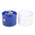 Electric Spice Grinder Stainless Steel Blade USB Rechargeable Portable Crusher Grinder Cracker for Spice Herb Cigarette Blue