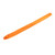 Chain Cover Dustproof Wire Flannelette Cloth 60cm Length 5cm Width with Zipper for Protection Orange