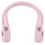 Pink Adjustable Hanging Neck Fan Portable Mini USB Electric Fan for Outdoor Home