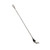 Cocktail Drink Swizzle Stick Fine Thread Stainless Steel Drink Stirrers with Long Handle for Home Bar Restaurant