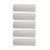 5Pcs Lint Roller Refills Static Free Extra Sticky Lint Roller Refills for Clothes Pet Dog Cat Hair 4 Inch