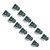 100Pcs Plastic Mini Stalks Flower Garden Tools Stem Clips Grow Upright Orchid