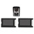 Video Intercom Doorbell Smart Dual Monitor Electronic Doorbell 16 Bells Night Vision Infrared Camera for Home
