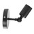 Retro Style Wall Sconce Bar Coffee Shop Corridor Lamp Holder with E27 Light Socket(Black)