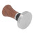 Coffee Powder Press Hammer and Distributor Set Stainless Steel Coffee Tamper with Wooden Handle for Cafe 58mm