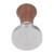 Coffee Powder Press Hammer and Distributor Set Stainless Steel Coffee Tamper with Wooden Handle for Cafe 58mm