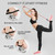 (16pcs) Resistance Bands Set Exercise Resistance Bands with Handle Set,Stretch Fitness Bands for Home Gym,Workout Equipment with 2 Threaded Anti-Slip Handle 1 Door Anchor 2 Adjustable Ankle Straps and Carry Bag Gym