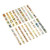36Pcs Journal Sticker Paper Adhesive Sticker Cartoon Design Lovely Exquisite Journal Paper Decor for Home Decoration Butterfly