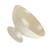 Fruit Bowl Versatile Drainage Holes Elegant Look Fruit Decorative Fruit Holder Bowl for Living Room Dining Table Kitchen Cream White