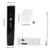 Handheld Vacuum Sealer Machine Portable USB Charging Cordless 2-in-1 Manual Handheld Vacuum Pump with 5pcs Sous Vide Bags for Food Storage and Preservation BPA-Free