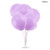 100pcs Colorful Round Wedding Birthday Party Latex Balloons Decoration ( Purple)