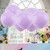 100pcs Colorful Round Wedding Birthday Party Latex Balloons Decoration ( Purple)