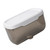 Bathroom Tissue Box Transparent Wall Mounted Tissue Dispenser Waterproof Plastic Toilet Paper Holder