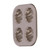 4Cavity Quadrate Baking Pan Mini NonStick Heavy Duty Carbon Steel Cupcake Mold for Microwave(Deep Shell Baking Pan )