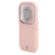 Hanging Neck Fan Mini Portable Folding 3 Speed Adjustable USB Charging Low Noise Fan for Home Office OutdoorPink