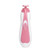 Baby Nail Trimmer 6 in 1 High Safety Quick Trimming LED Light Fine Grinding Baby Nail Clippers for Baby Adult Pink