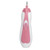 Baby Nail Trimmer 6 in 1 High Safety Quick Trimming LED Light Fine Grinding Baby Nail Clippers for Baby Adult Pink