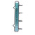 Wood Wall Hanger Wall Mounted Clothes Holder Coat Rack Key Hook for Cloakroom KitchenGreen