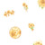 40PCS Handbook Decoration Theme Stickers Fashionable Stickers Romantic Flower Stickers Sunflower