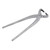 Branch Cutter 210mm Profession Portable Stainless Steel Bonsai Scissors with Ergonomic Handle for Bonsai Modeling Garden
