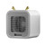 Mini Air Cooler Quiet Operation USB Powered Portable Desktop Air Conditioner for Office Outdoor Grey