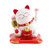 Solar Powered Cute Waving Cat Good Luck Wealth Welcoming Cats Home Display Car Decor(White)