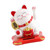 Solar Powered Cute Waving Cat Good Luck Wealth Welcoming Cats Home Display Car Decor(White)