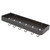 Bathroom Shower Shelf Wall Mounted Towel Storage Rack Shampoo Organizer Holder40cm with 6 hooks