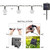 2 Pcs 50 LED 32FT Crystal Globe Solar String Lights Outdoor Waterproof Solar Lights with 8 Lighting Modes for Garden Yard