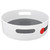 Large Storage Tray Rotating with Open Handle Bathroom Kitchen Dining Table Storage Fruit Tray Storage Rack