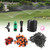 15m Hose Drip Irrigation System Kit Self Watering Garden Hose Sprinkler Nozzle Set