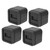 4Set Furniture Anti Vibration Pads Rubber Non Slip Foot Pads Bed Risers for Sofa Washing Machine Electrical Appliances