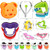 Sandwich Cutter and Sealer Set 32 Pcs Cookie Mold Fruit Vegetable Cutter Shapes for Boys Girls Home Kitchen DIY Accessories
