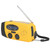 Hand Crank Solar Radio Multifunctional Emergency Radio LED Radio with Flashlight for Outdoor CampingOrange Europe