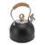 2.5 Liter Whistling Tea Kettle Stainless Steel Teapot with Handle for Electric Stove Gas Stove Black