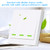 eWeLink Push Button Wall Light Switch Remote Controller 3 Gang 86 Type ON/Off Switch Panel 433MHz Wireless RF Remote Control Transmitter with Stickers Free Position Flexible For Home Living Room Bedroom