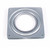 4in Galvanized Steel Rotating Plate Display Base Turntable Square Display Stand Desk Tool