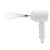 Electric Cordless Hand Mixer 3 Speed Kitchen Handheld Mixer 20W with Egg Beater for Baking White