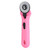 45mm Round Cutter Knife Cloth Knife Round Hob Fabric Cutter Sewing Accessories (Rose Red)