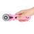 45mm Round Cutter Knife Cloth Knife Round Hob Fabric Cutter Sewing Accessories (Rose Red)