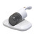 Bed Vacuum Cleaner Machine 350W Strong Suction Efficient Cordless Handheld Mattress Vacuum Cleaner for Bed Sheet Pillow Couch White