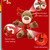 Christmas Pet Dog Chew Toys Elk Shape Sounding Plush Pet Toy Christmas Dog Toy for Playing Indoors or Outdoors
