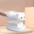 Desktop Tissue Storage Box Plastic Multifunction Facial Napkin Dispenser Holder for Kitchen Bathroom White