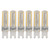 6PCS G9 LED Bulb Dimmable 3W 270LM 72LEDs G9 Bulb for Table Lamp Wall Lamp Chandelier Replacement